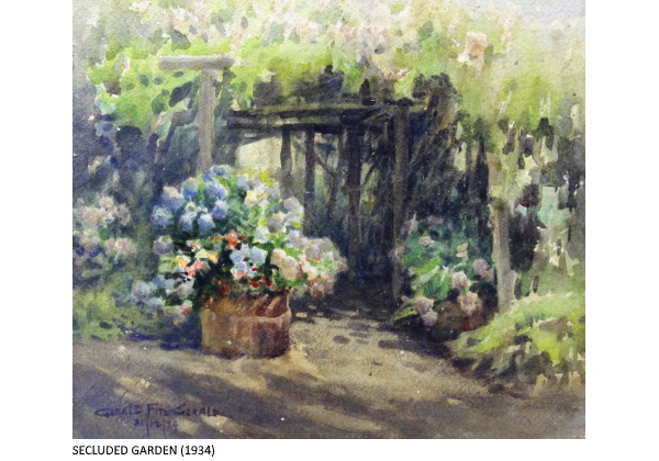 SECLUDED GARDEN (1934)