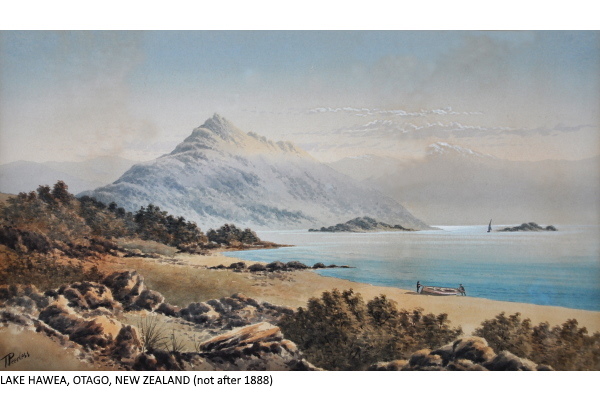 LAKE HAWEA, OTAGO, NEW ZEALAND (not after 1888)